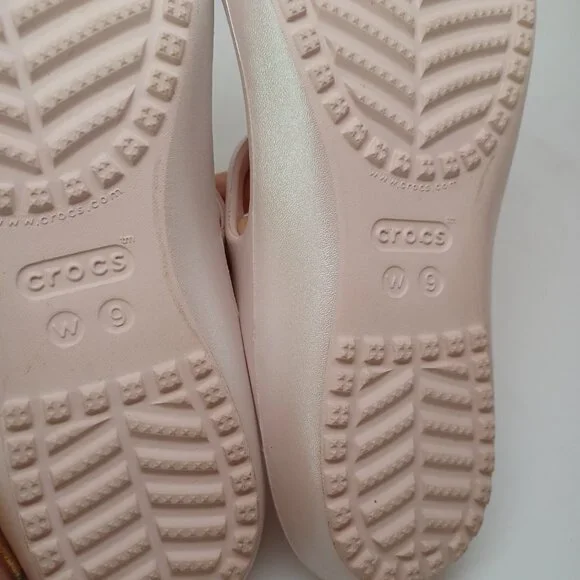 Crocs Sandals Kadee II Pink Pearl Slip On Casual Iconic Comfort Shoes Womens 9 - Picture 13 of 14
